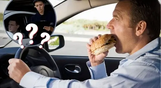 Is It Illegal to Eat and Drive? - Law Legal Hub
